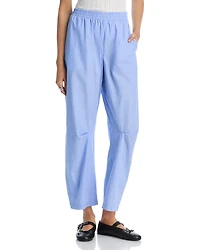 Saelyn Barrel Ankle Poplin Pants