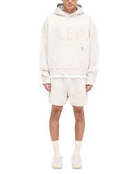Oversized Fit REP Applique Logo Hoodie