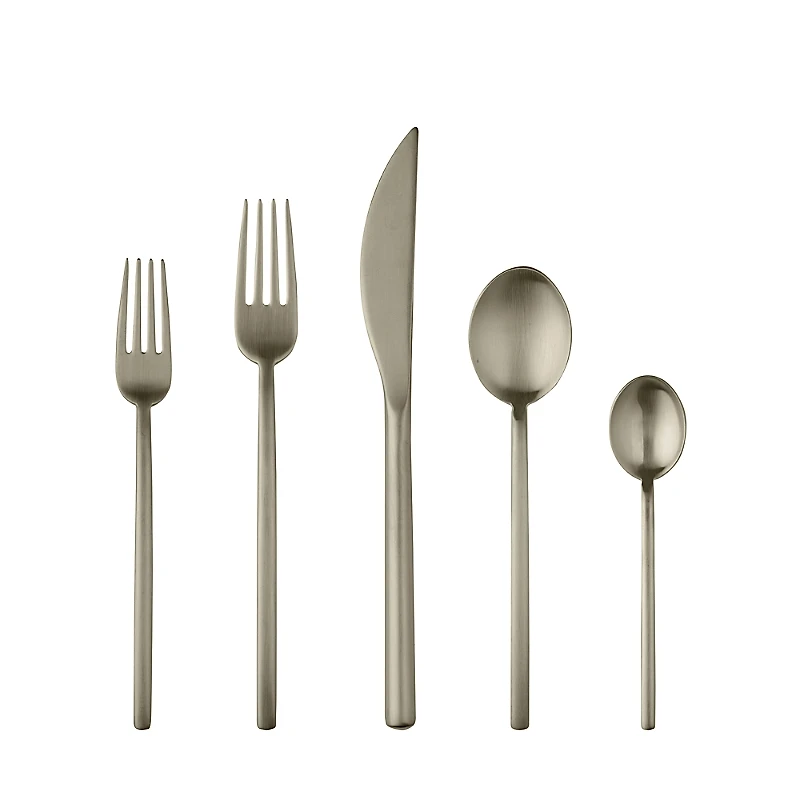 Mepra Duo Ice Flatware 5-Piece Place Setting