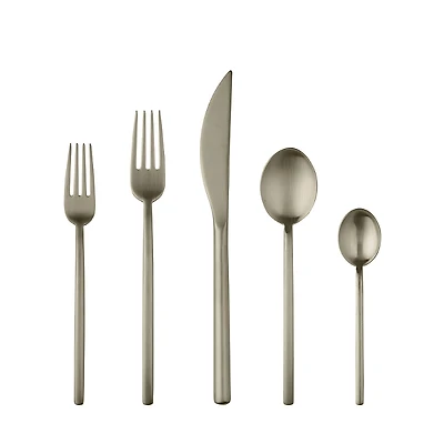 Mepra Duo Ice Flatware 5-Piece Place Setting