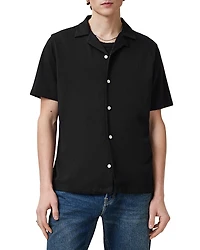 Allsaints Hudson Short Sleeve Button Down Shirt
