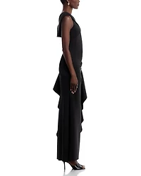 One Shoulder Ruffled Dress