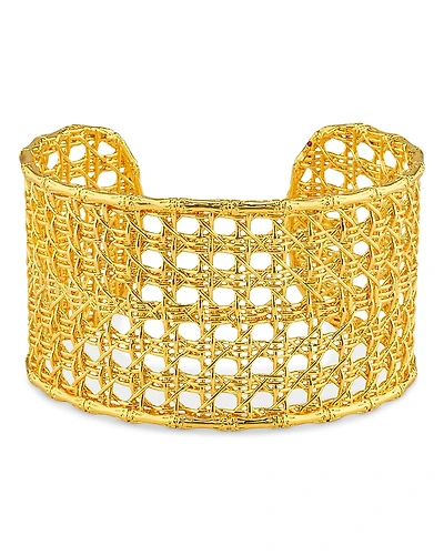Capucine De Wulf Veranda Caning Cuff Bracelet