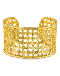 Capucine De Wulf Veranda Caning Cuff Bracelet