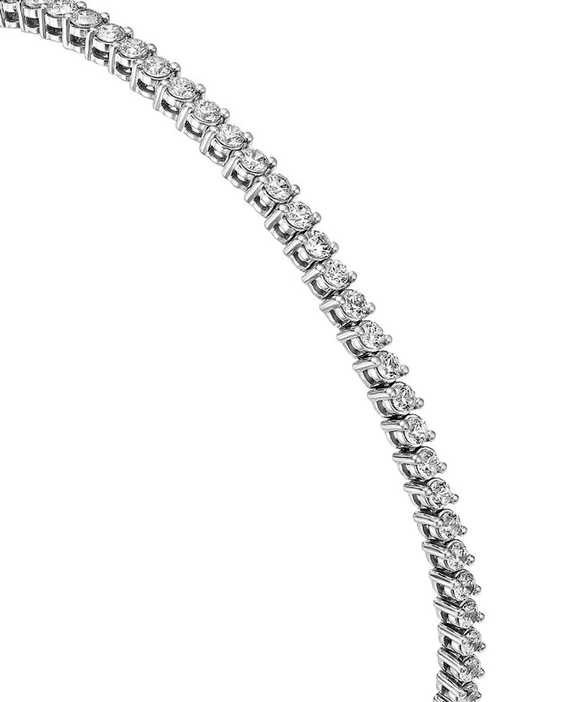 Certified Diamond Tennis Bracelet in 14K White Gold, 2.0 tcw