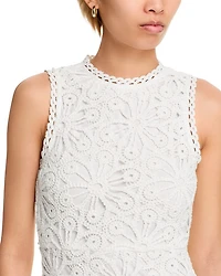 Crochet Mini Dress - Exclusive
