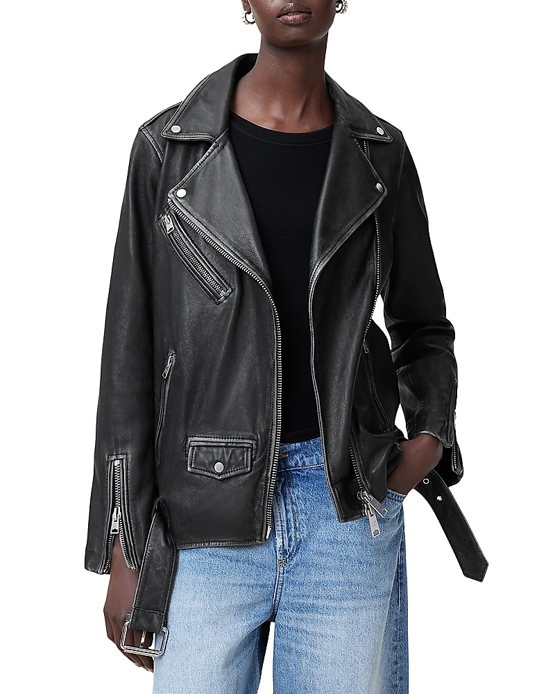 Allsaints Billie Leather Over