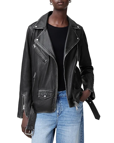 Allsaints Billie Leather Over