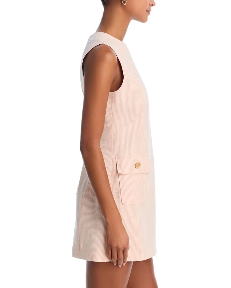 The Seersucker Mini Dress