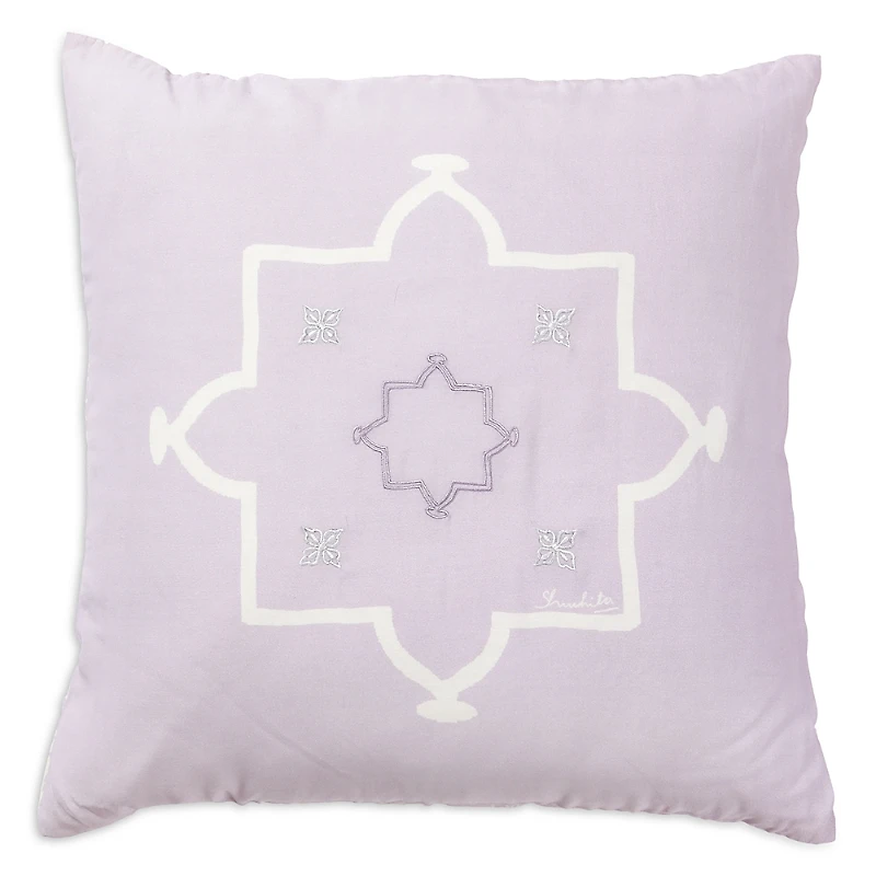 vVyom Amethyst Jharoka Reversible Cushion, 20 x 20