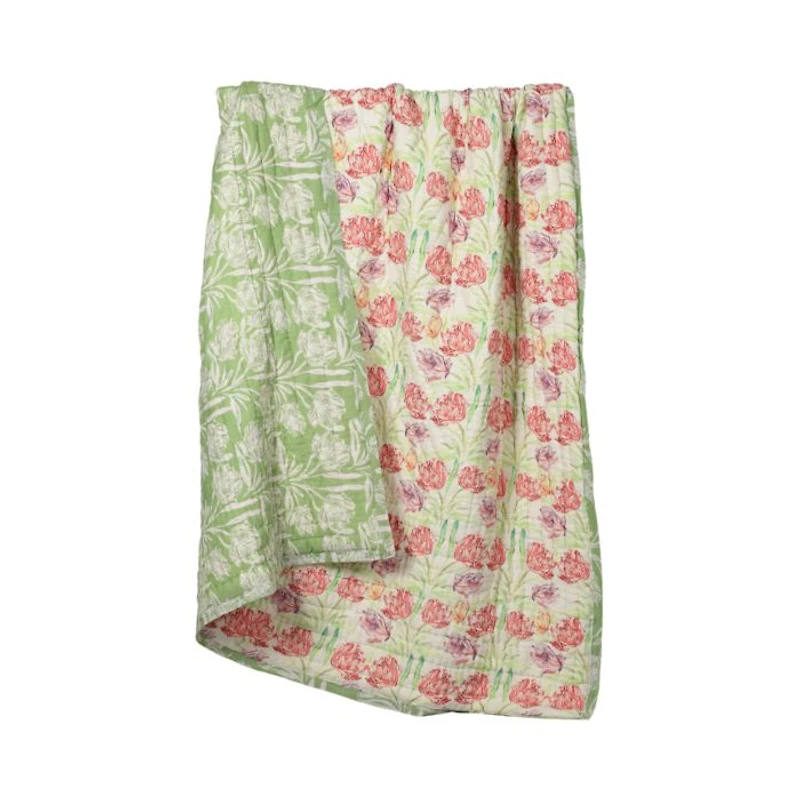 Botanica Handcrafted Cotton Quilt