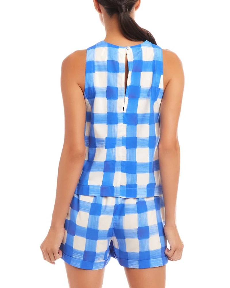 Beatrix Button Tank Top