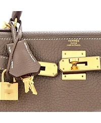 Kelly 28 Handbag Clemence with Gold Hardware