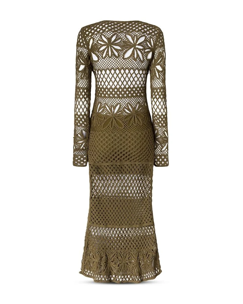 Ortles Abitos Fantasy Net Dress