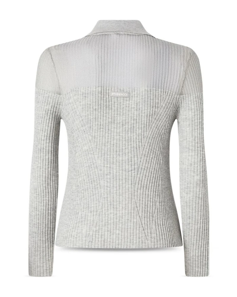 Makalu Ribbed Polo Top