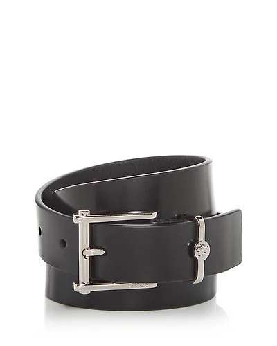 Versace Men's Column Leather Belt