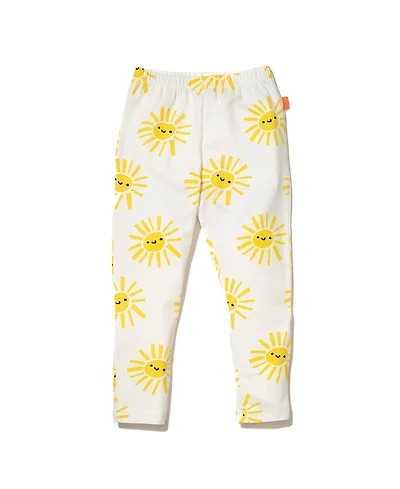 Mon Coeur Girls' Recycled Cotton Sun Leggings - Baby