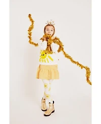 Girls' Recycled Cotton Sun Leggings - Little Kid, Big Kid