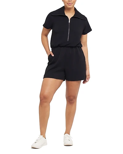 Spanx Half Zip Romper