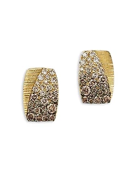 Bloomingdale's Fine Collection Ombre Brown Diamond Earrings