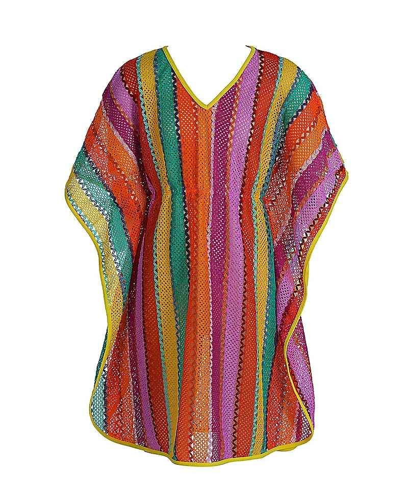 Nessi Byrd Girls' Selena Caftan Pareo - Little Kid, Big Kid