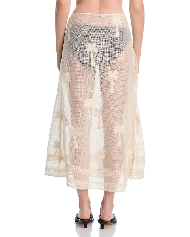 Fair Winds Mesh Cover-Up Skirt