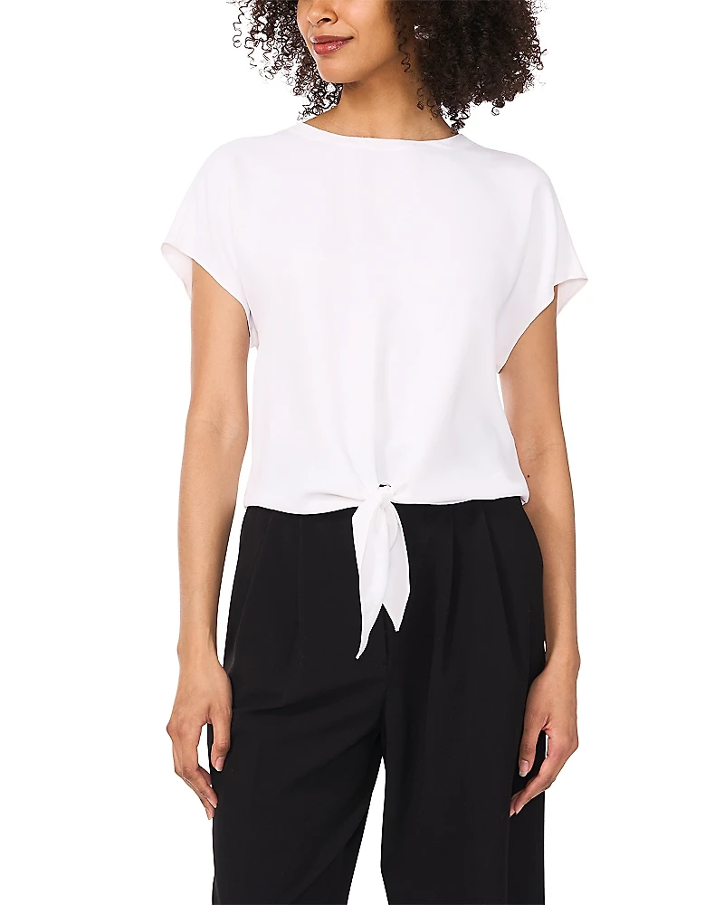 Vince Camuto Tie Hem Top