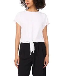 Vince Camuto Tie Hem Top