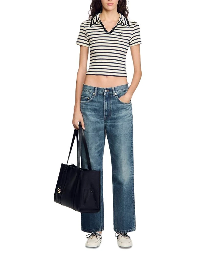 Striped Polo Shirt