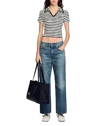 Striped Polo Shirt