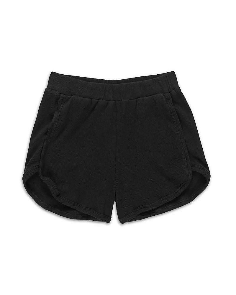 Terez Girls' Ribbed Shorts - Little Kid, Big Kid