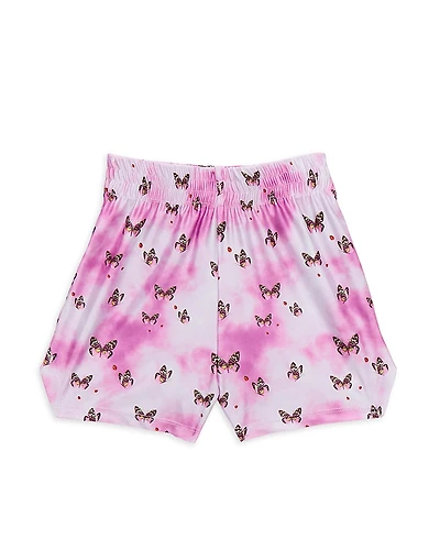 Terez Girls' Printed Gym Shorts - Little Kid, Big Kid