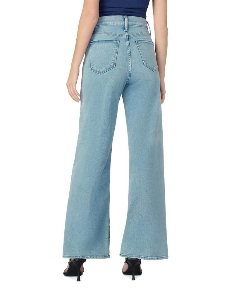 Petite The Mia High Rise Wide Leg Jeans Riveting