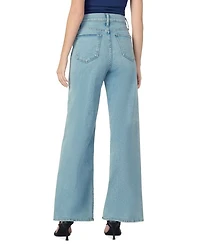 Petite The Mia High Rise Wide Leg Jeans Riveting