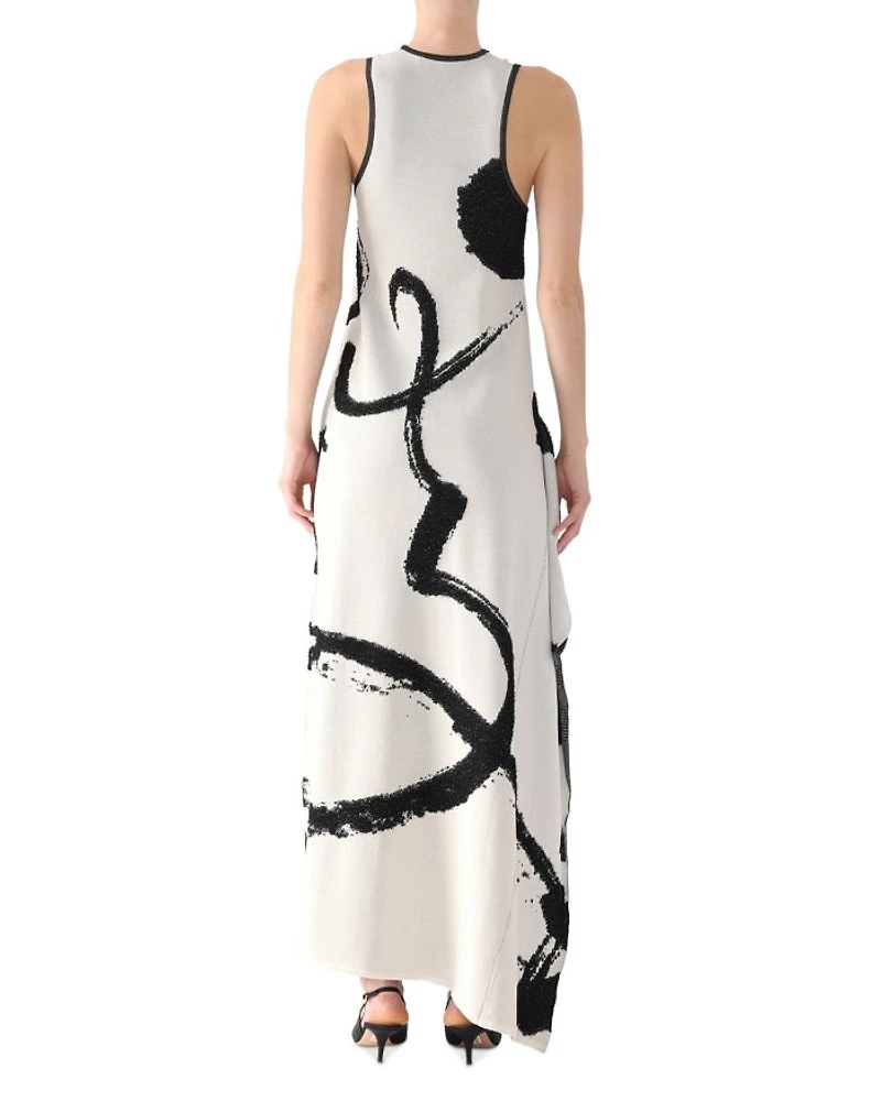 Asymmetric Maxi Dress