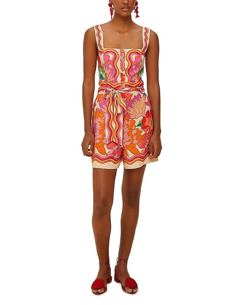 Farm Rio Spring Affair Romper
