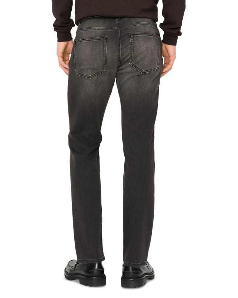 Nick Slim Fit Ultimate Knit Jeans Washed Black