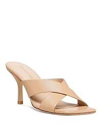 Stuart Weitzman Women's Dayna Slide 75 Mule Heels