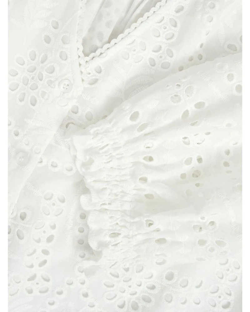 Chiara Eyelet Blouse