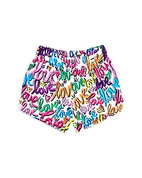Iscream Girls' Corey Paige Love Letters Plush Shorts - Little Kid, Big Kid