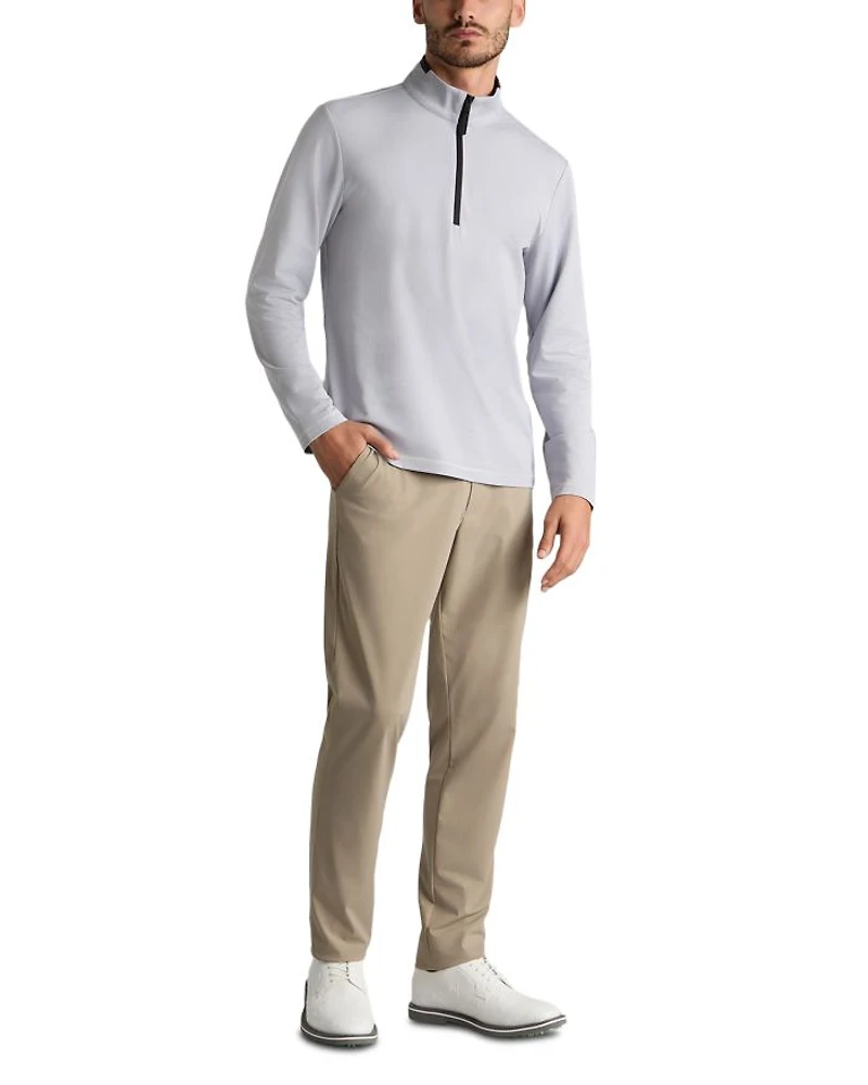 Brushed Back Tech Quarter Zip Pullover