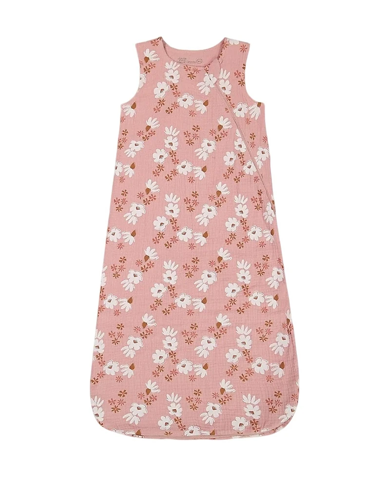Deux par Deux Girls' Printed Muslin Sleep Sack - Baby