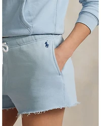 Lightweight Fleece Drawstring Shorts