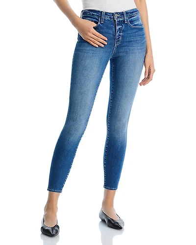 L'Agence Margot High Rise Cropped Skinny Jeans