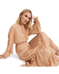Priscillan Tiered Maxi Dress