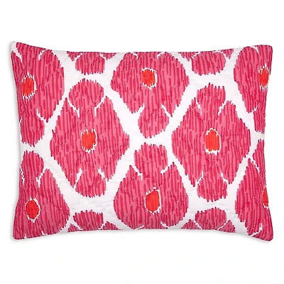 John Robshaw Poppy Azalea Ikat Standard Sham