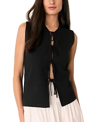 Tie Front Detail Top