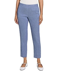 Theory Classic Slim Leg Linen Pants