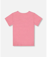 Girls' Crinkle Short Sleeve Top
