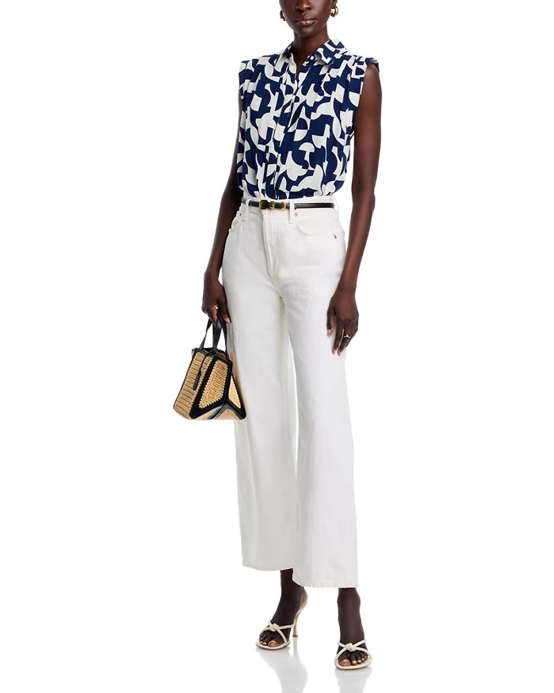Extended Shoulder Blouse